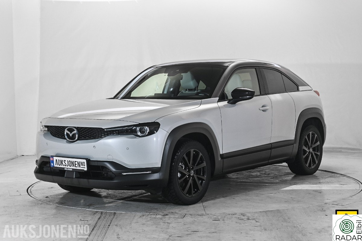 MAZDA MX-30 EXCLUSIVE NORSK GARANTI BOSE 360-KAMERA DELSKINN EL.SET