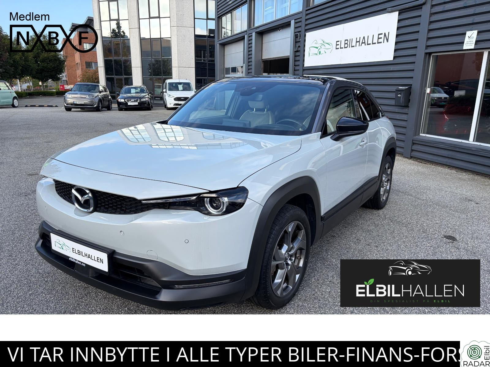 MAZDA MX-30 NORSK/FIRST EDITION/DELSKINN/HEAD-UP/EL.STOL/ACC/APPLE+