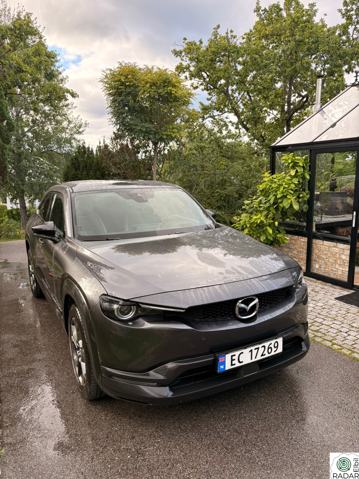 MAZDA MX-30 Head up display, EL-sete