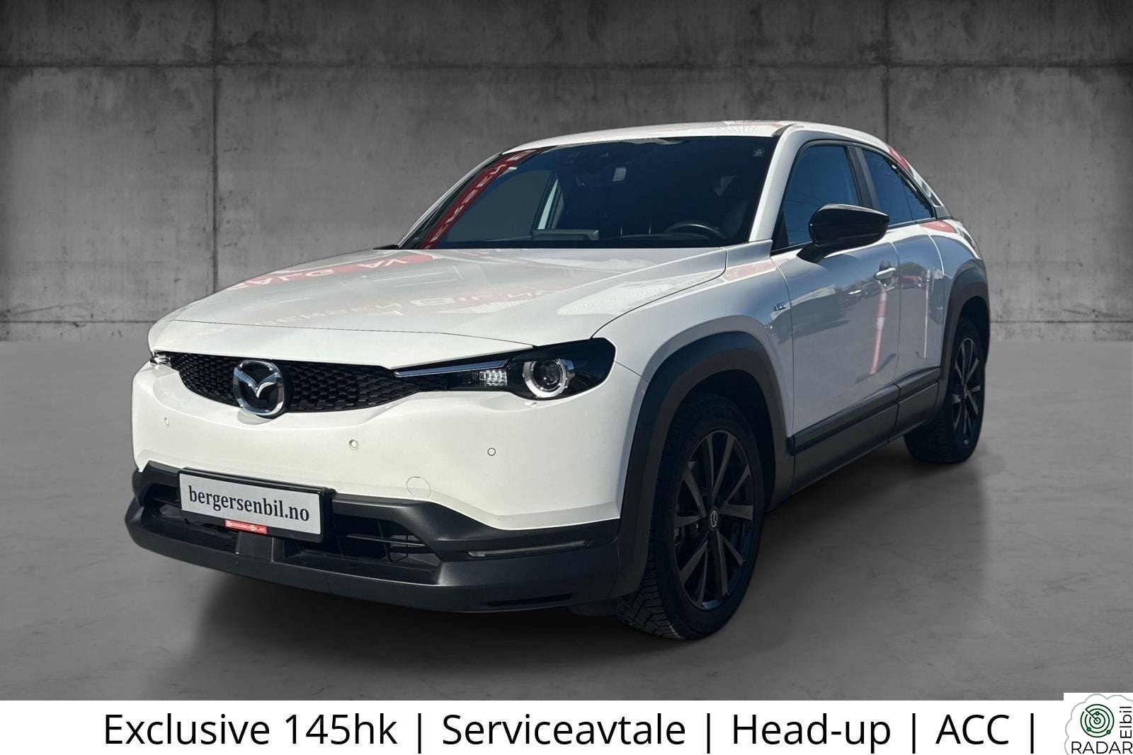 MAZDA MX-30 Exclusive | Navi | Kamera | Appstyring |