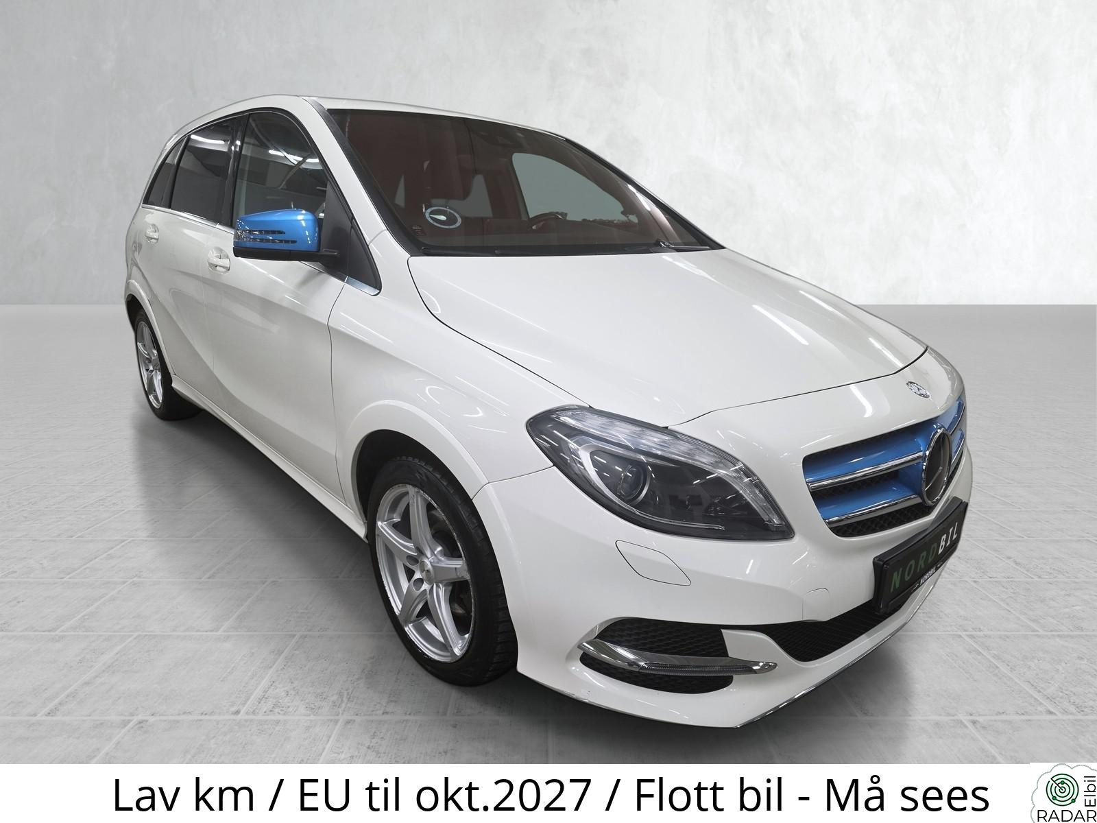 MERCEDES-BENZ electric drive / Lav km / EU til okt.2027 / Flott bil - Må sees!