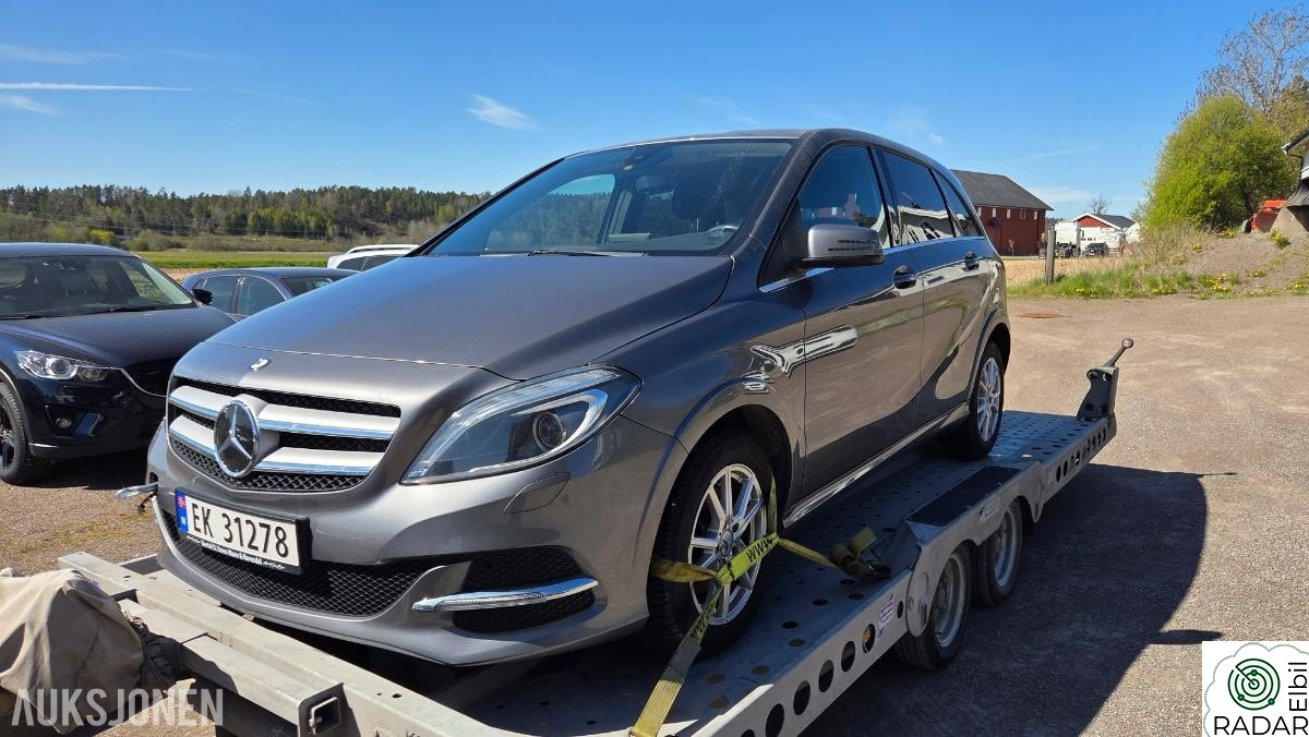 MERCEDES-BENZ B 250 e B 250 E 132KW Rep objekt