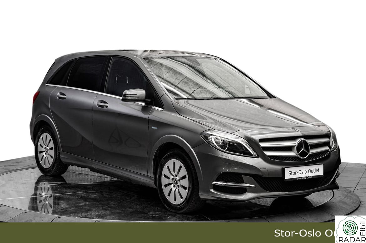 MERCEDES-BENZ B 250 e e aut. Skinn,Navi,Ryggekamera.