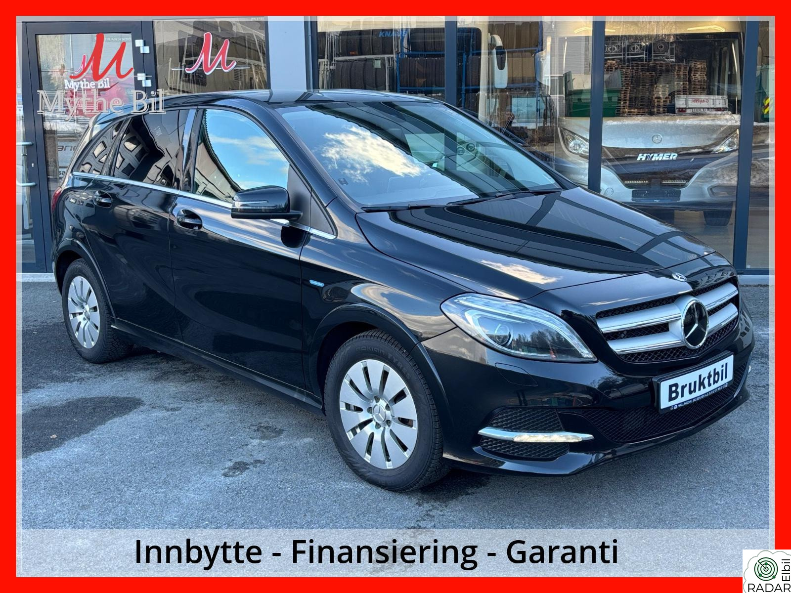 MERCEDES-BENZ B 250 e 250 E Range Pluss/BI Xenon/Ryggekamera/Car apple++