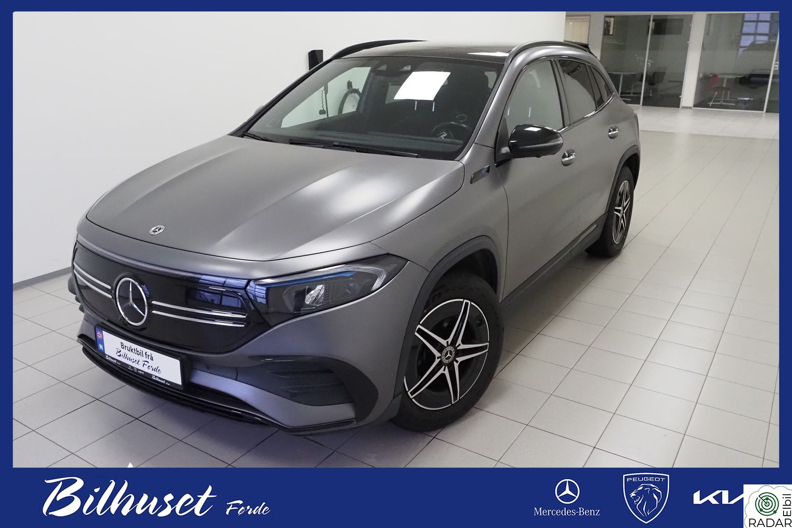 MERCEDES-BENZ EQA 250 VI LEVERER OVER HEILE LANDET