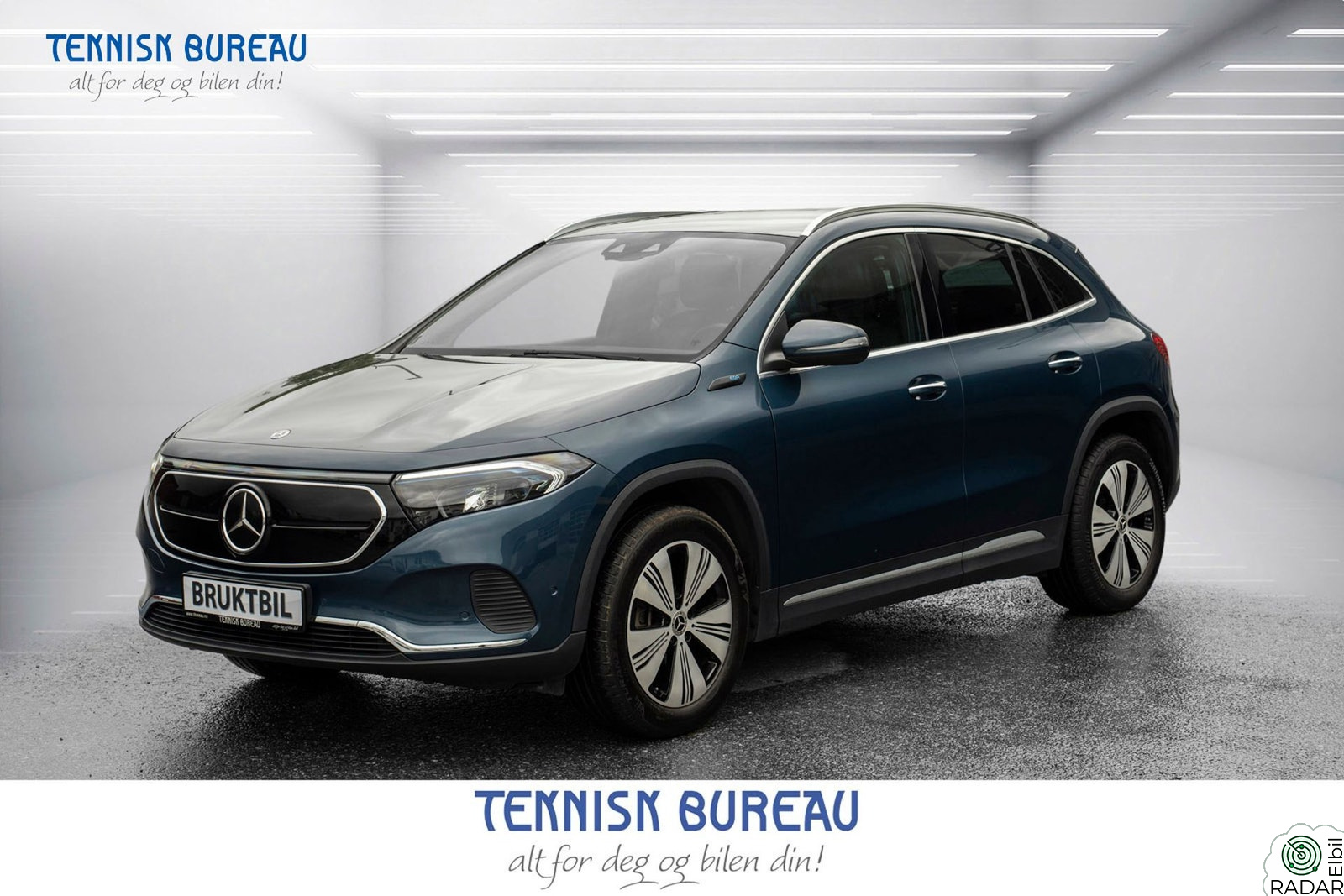 MERCEDES-BENZ EQA 300 4MATIC Minne på seter, hengerfeste, delskinn, ACC, +++