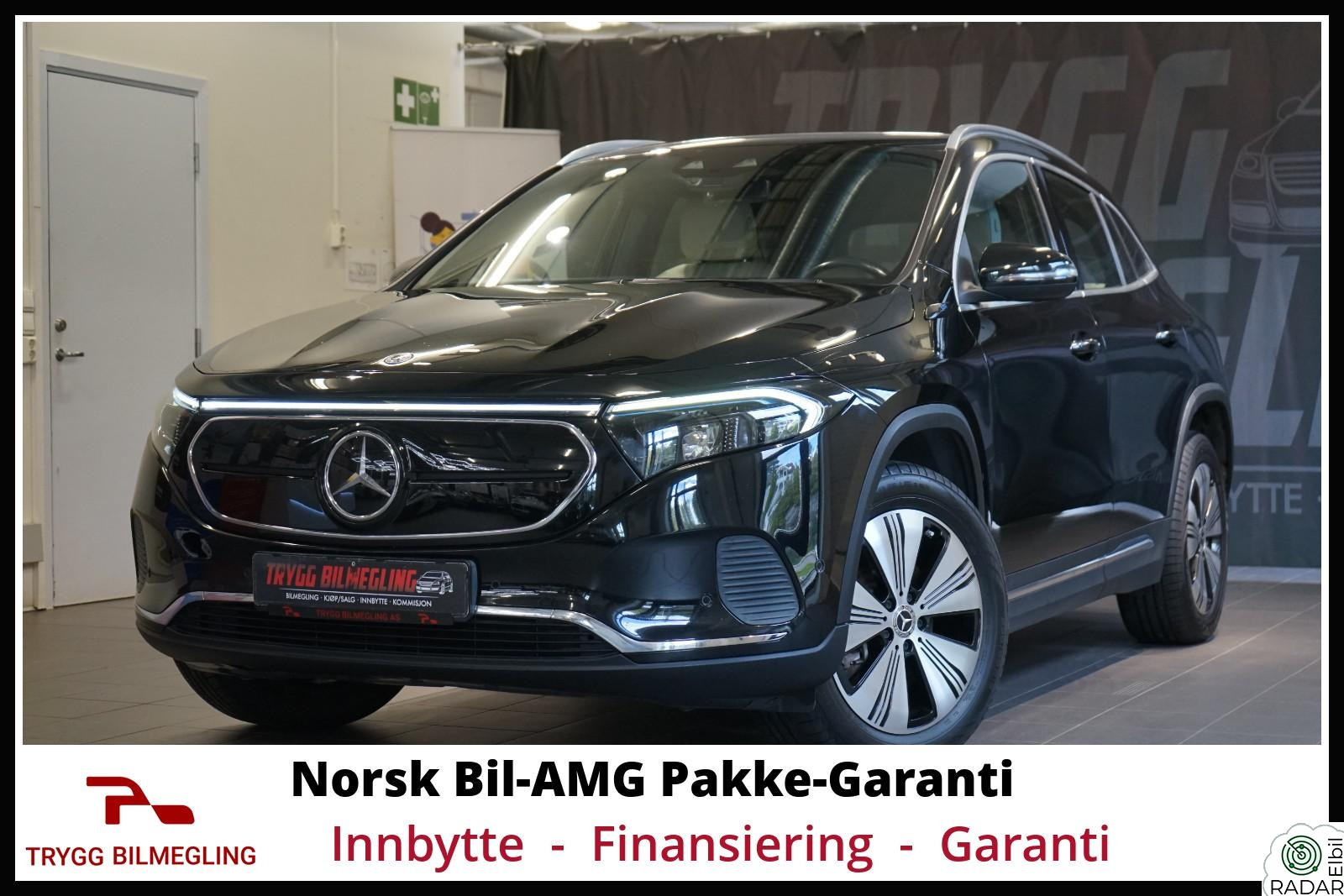 MERCEDES-BENZ EQA 350 4MATIC 4MATIC UTGAVE-NORSK BIL-GARANTI-SE FARGE KOMBINASJON+++