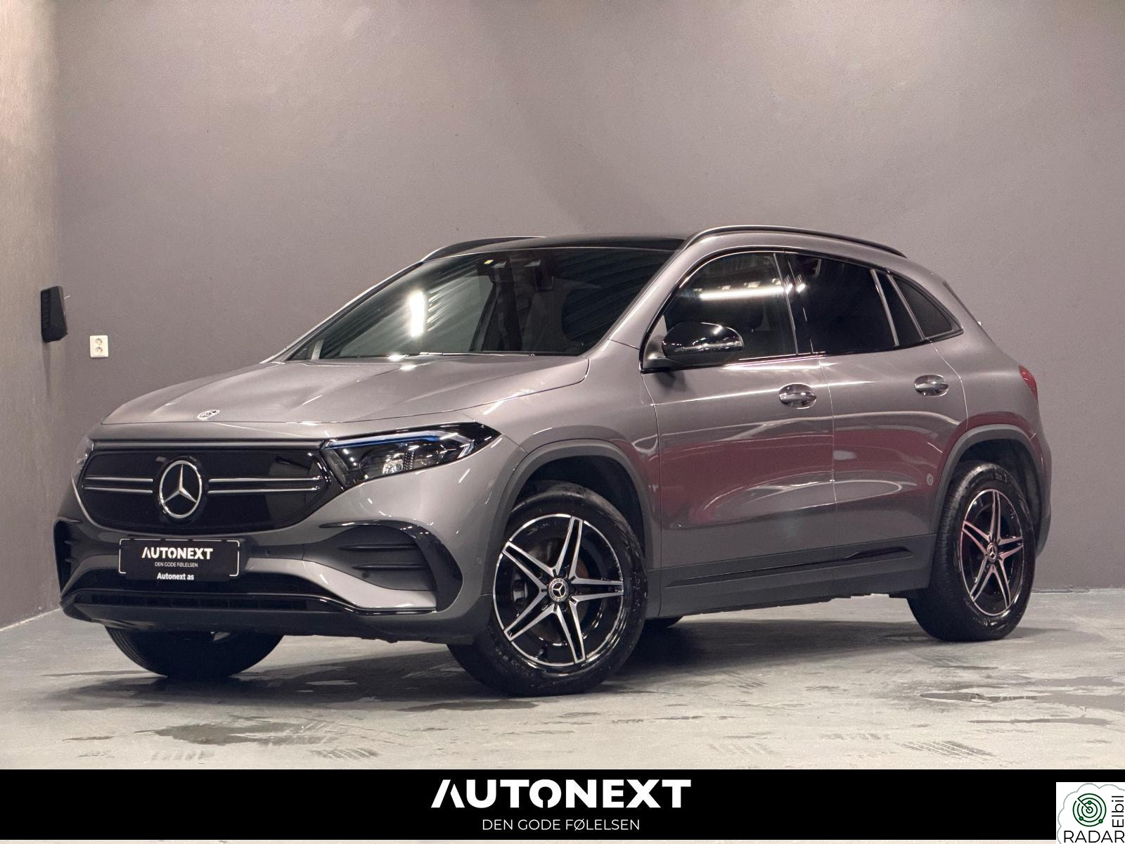MERCEDES-BENZ EQA 250 485KM WLTP AMGx2/TOPPUTSTYRT/KROK/MEMORY/PANO/LAVKM++