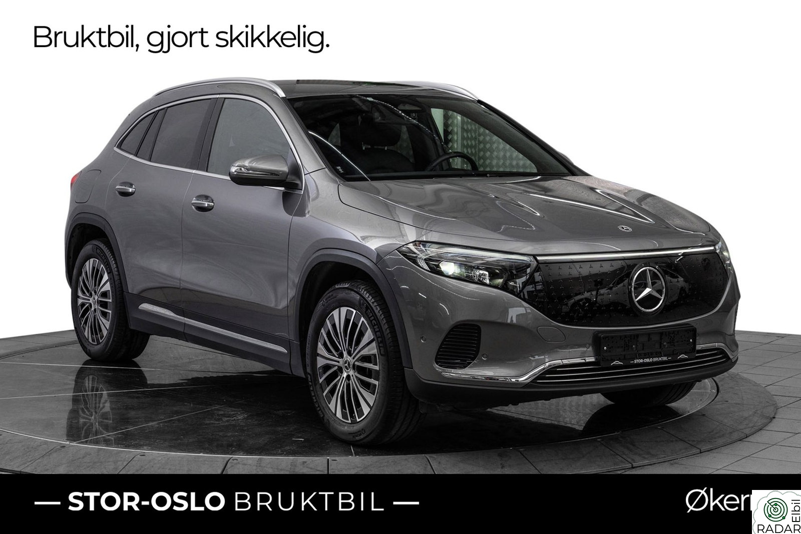 MERCEDES-BENZ EQA 300 4MATIC Progressive Line/Tilhengerfeste/Skinn/ACC/Kamera