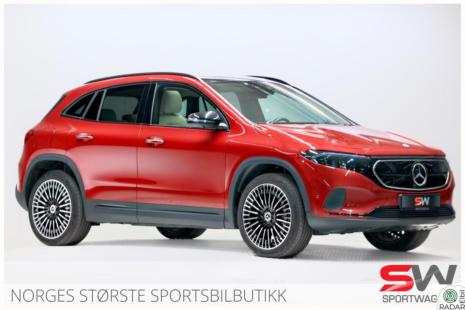 MERCEDES-BENZ EQA 350 4MATIC 350 4MATIC Norsk bil med alt utstyr