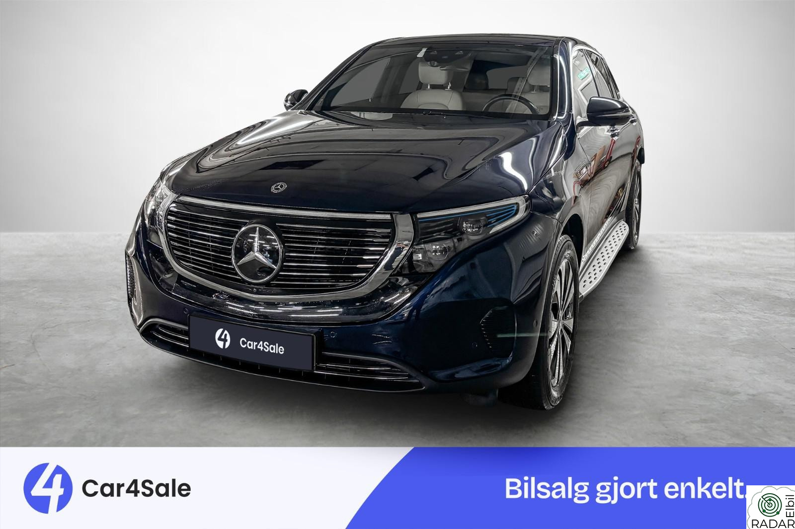 MERCEDES-BENZ EQC 400 4MATIC 4MATIC 408hk ACC / Skinn / Krok / Memory / Norsk / S+V