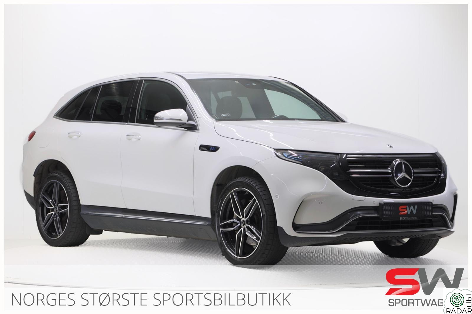 MERCEDES-BENZ EQC 400 4MATIC 400 4MATIC ///AMG Takluke Burmester + hengerfeste