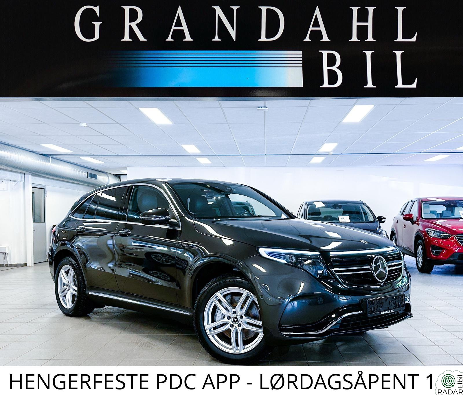 MERCEDES-BENZ EQC 400 4MATIC 400 AMG 4MATIC WLTP 407KM KLIMA ACC NAVI DAB 360KAMERA