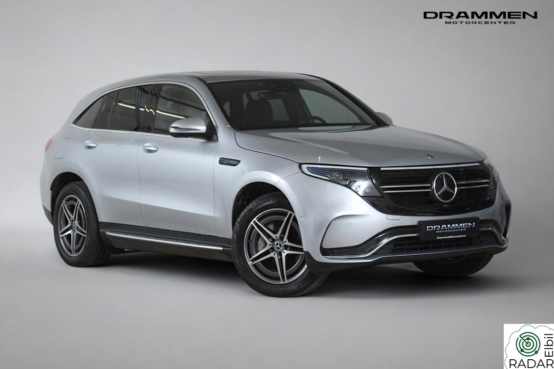 MERCEDES-BENZ EQC 400 4MATIC 400 4MATIC m/AMG/Soltak/Skinn/Oppv.Ratt/Krok/Burmester