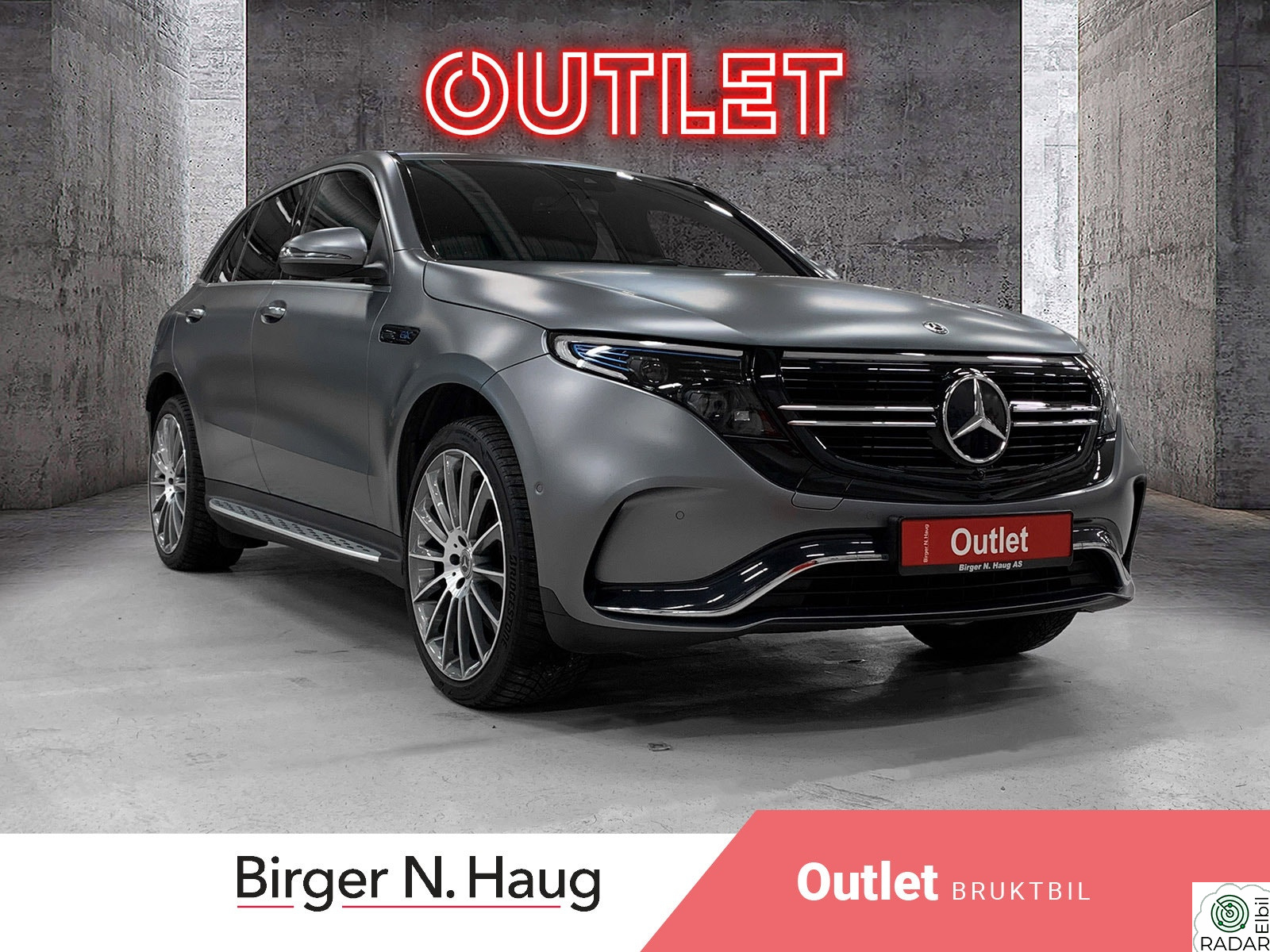 MERCEDES-BENZ EQC 400 4MATIC 400 4MATIC AMG Edition Tilhengerfeste/Ryggekamera/