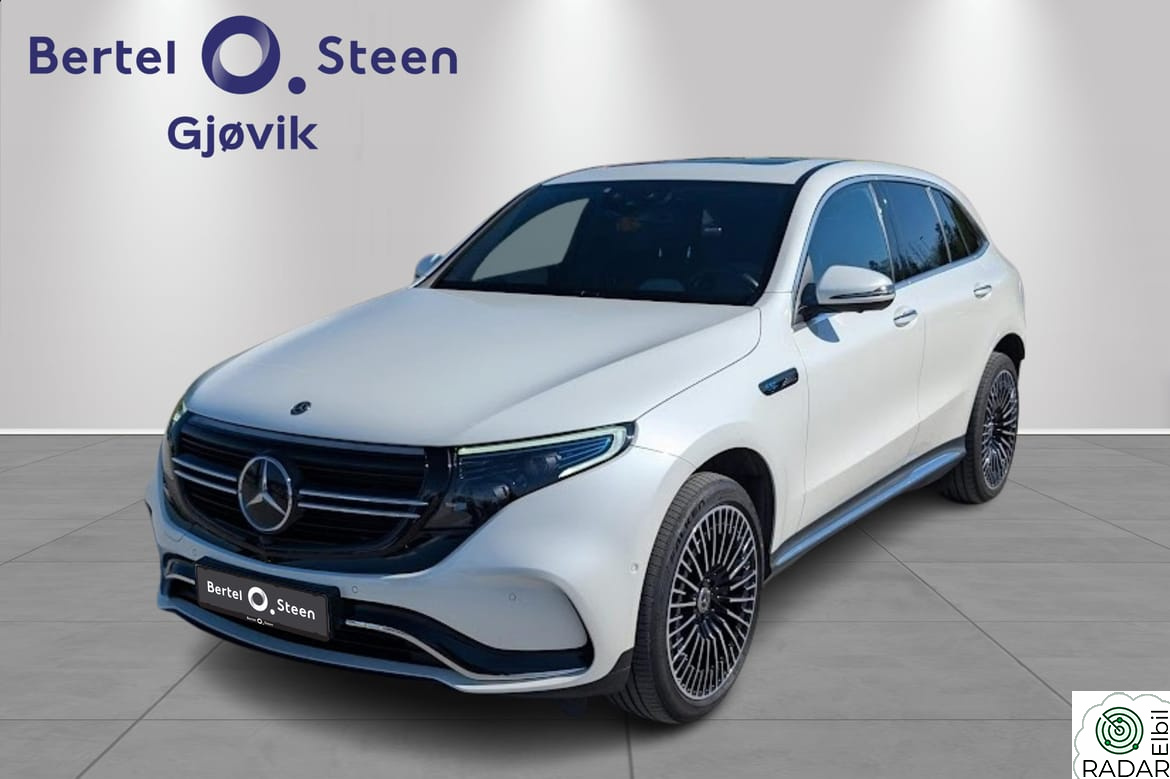 MERCEDES-BENZ EQC 400 4MATIC AMG/ Nappaskinn/ Soltak/ Multibeam / 360