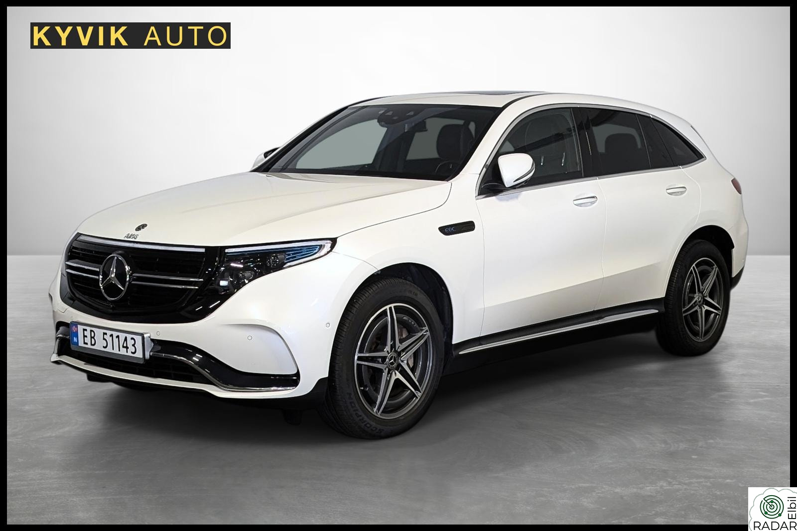 MERCEDES-BENZ EQC 400 4MATIC 4MATIC | AMG x2 | Burmester | El. krok | Memory
