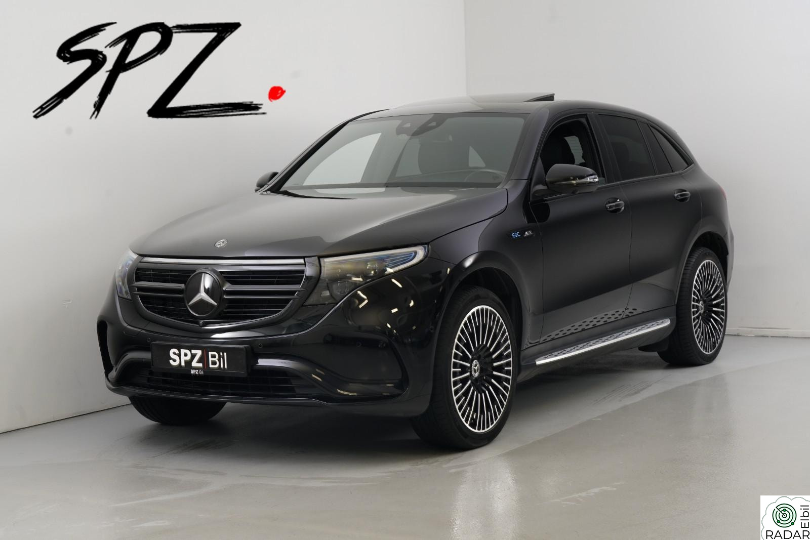 MERCEDES-BENZ EQC 400 4MATIC 400 4M AMG BURMESTER HEAD UP KROK NORSK 24MND GARANTI