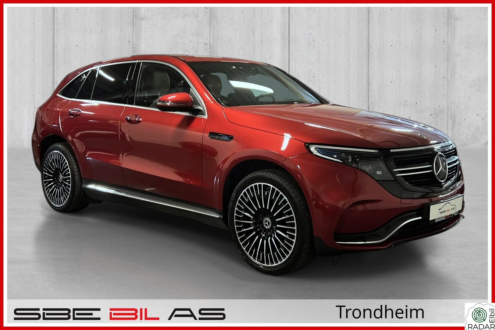 MERCEDES-BENZ EQC 400 4MATIC 4MATIC AMG Krok/ACC/Burmester/Rattvarme/Keyless/HeadUp