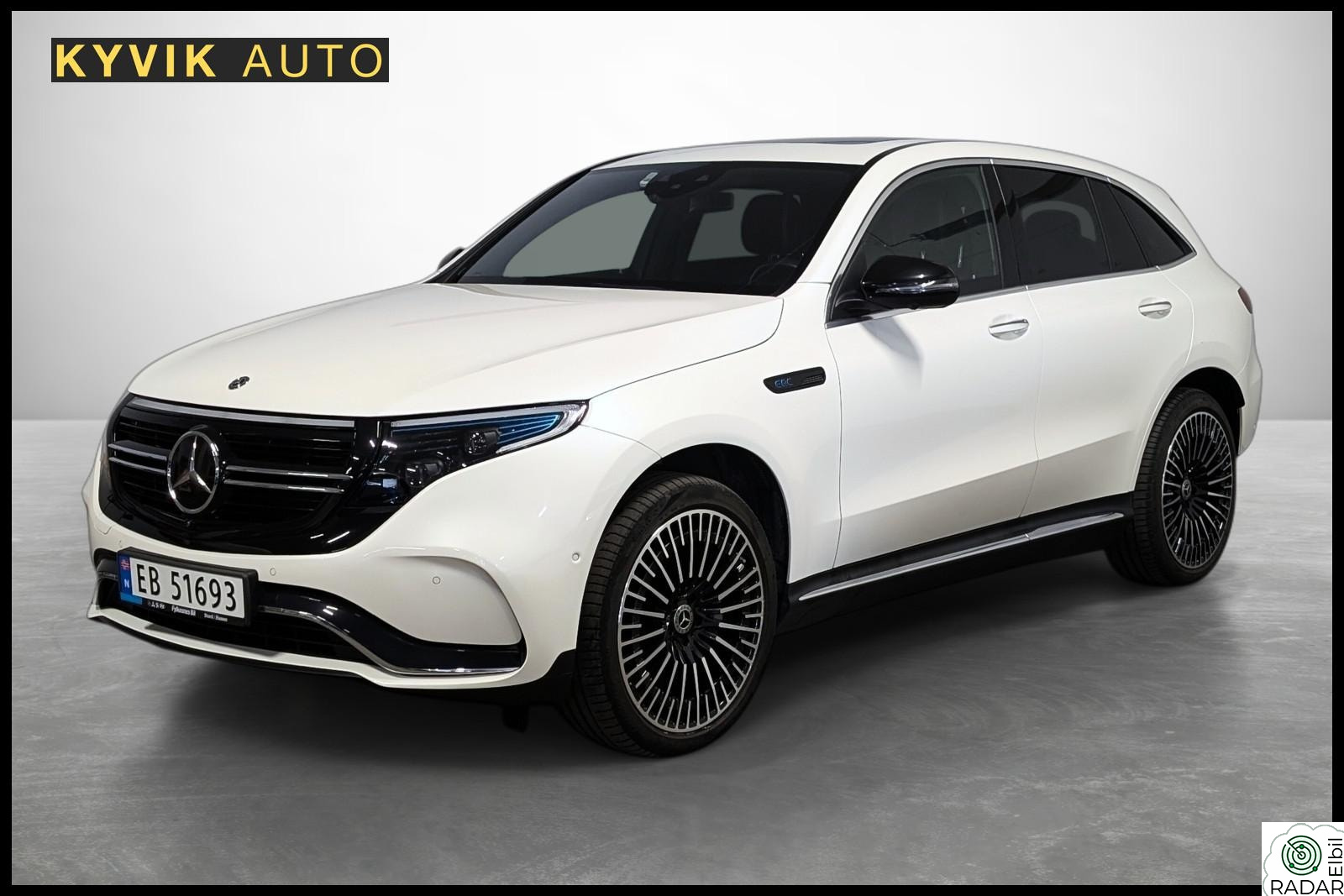 MERCEDES-BENZ EQC 400 4MATIC 4MATIC AMG | 4x4 | 408hk | Navi | Kamera |NY EU2028