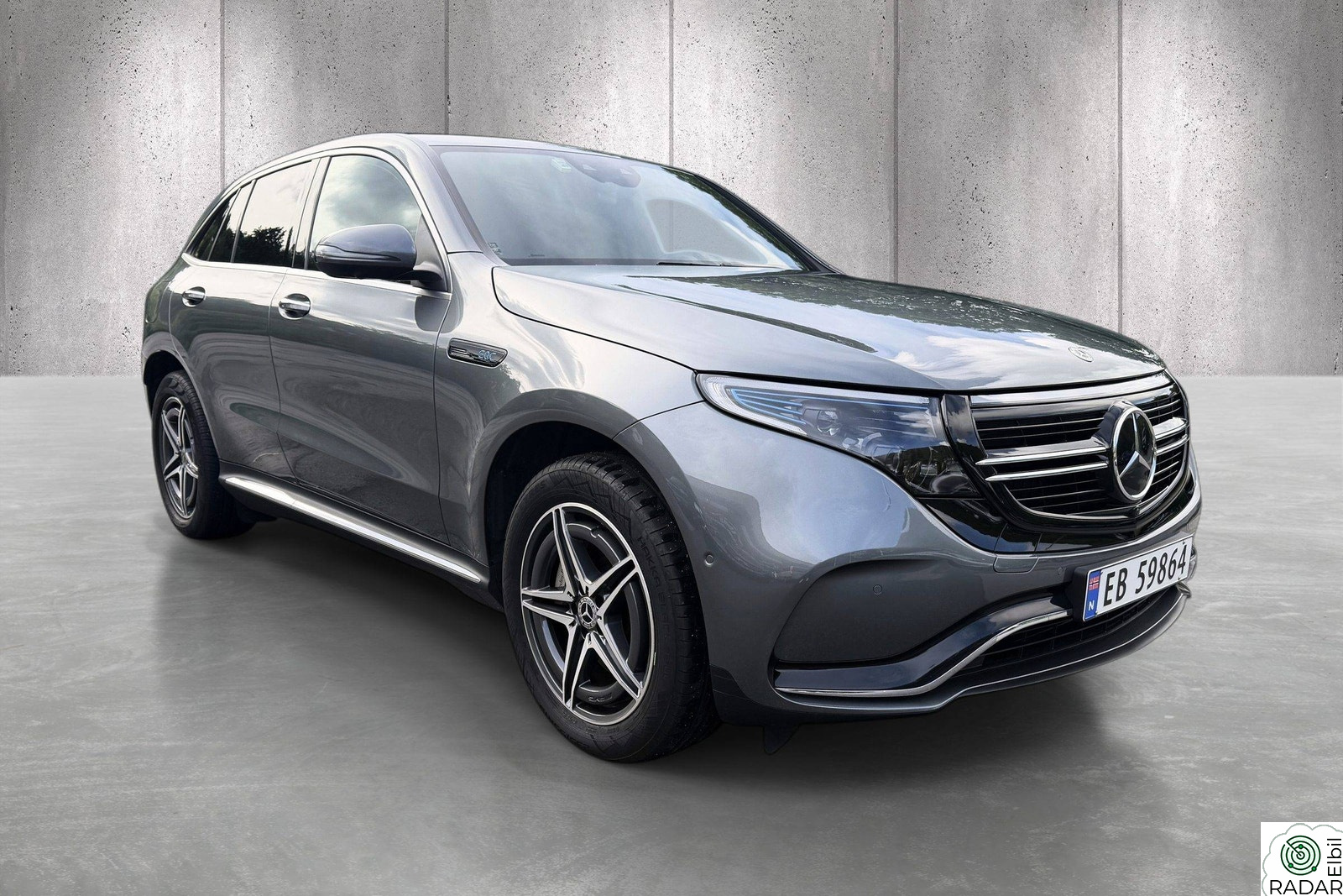 MERCEDES-BENZ EQC 400 4MATIC 400 4matic AMG | 2 år garanti | Burmeister/HUD/360Kam+