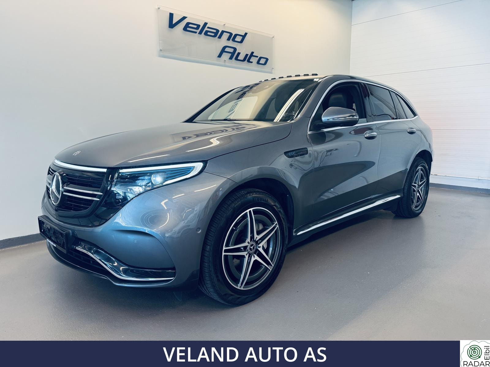 MERCEDES-BENZ EQC 400 4MATIC 4MATIC AMG SKINN/360/MEMORY/HUD/IHC+/HENGERFESTE