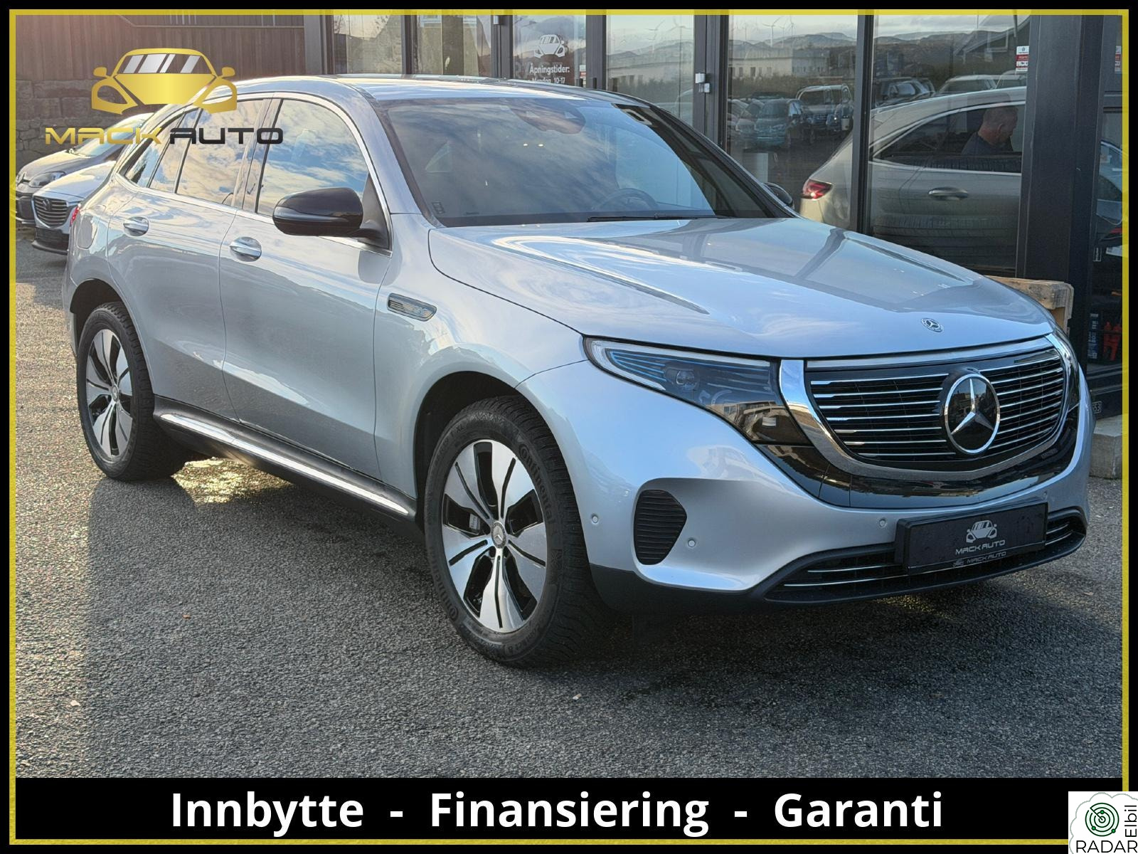 MERCEDES-BENZ EQC 400 4MATIC 400 4MATIC / SKINN / DISTRONIC / KEYLESS GO / KAMERA