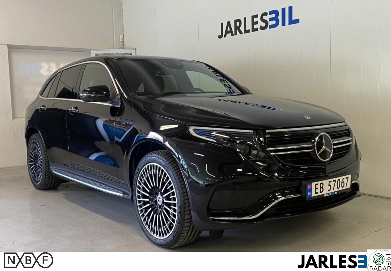 MERCEDES-BENZ EQC 400 4MATIC 400 4Matic AMG/ Norsk/ 21" AMG/ Topputstyrt!/ NYE S+V