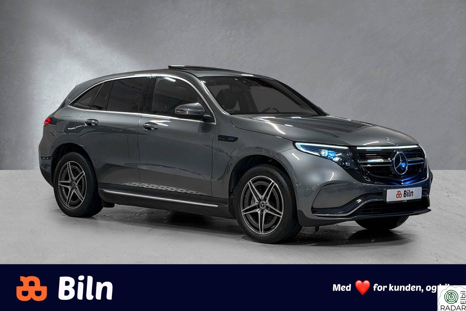 MERCEDES-BENZ EQC 400 4MATIC 400 4Matic AMG/Burmester/Krok/Pano/El.seter/Skinn/LED