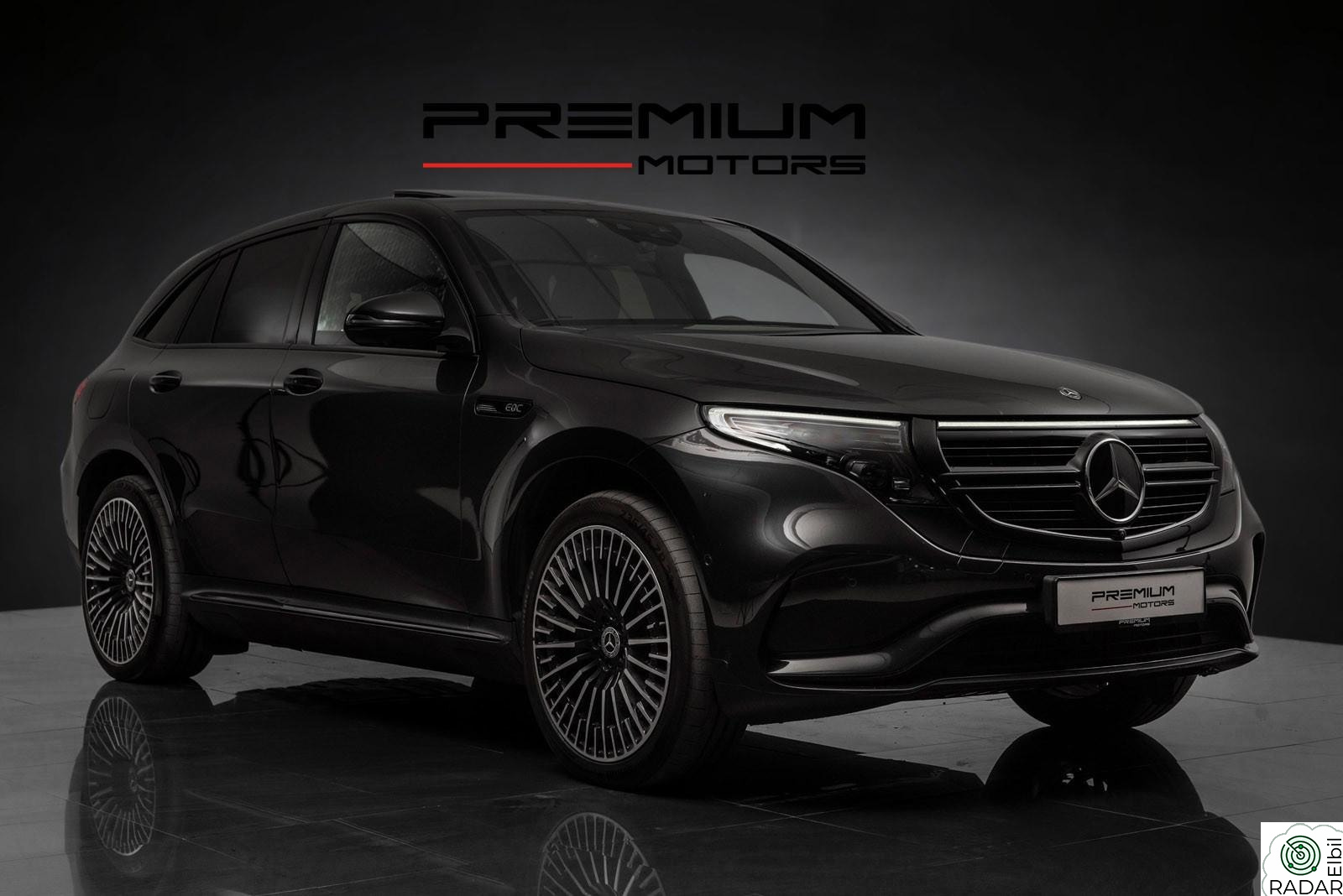 MERCEDES-BENZ EQC 400 4MATIC 2xAMG,Massasje,Skinn,Distronic,Burmester,Takluke,HFeste