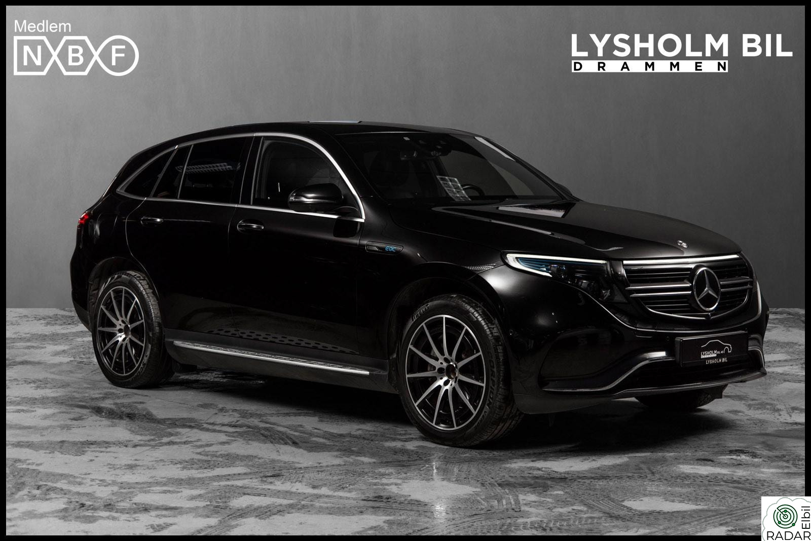 MERCEDES-BENZ EQC 400 4MATIC 400 4MATIC AMG /Burmester/Pano/HeadUp/Krok/Rattvarme/++