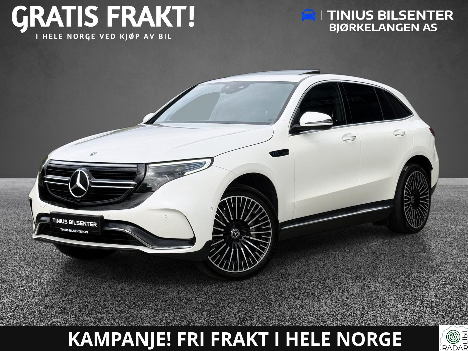 MERCEDES-BENZ EQC 400 4MATIC 400 4MATIC AMG/BURMESTER/SOLTAK/H.FESTE/KAMERA/1 EIER+