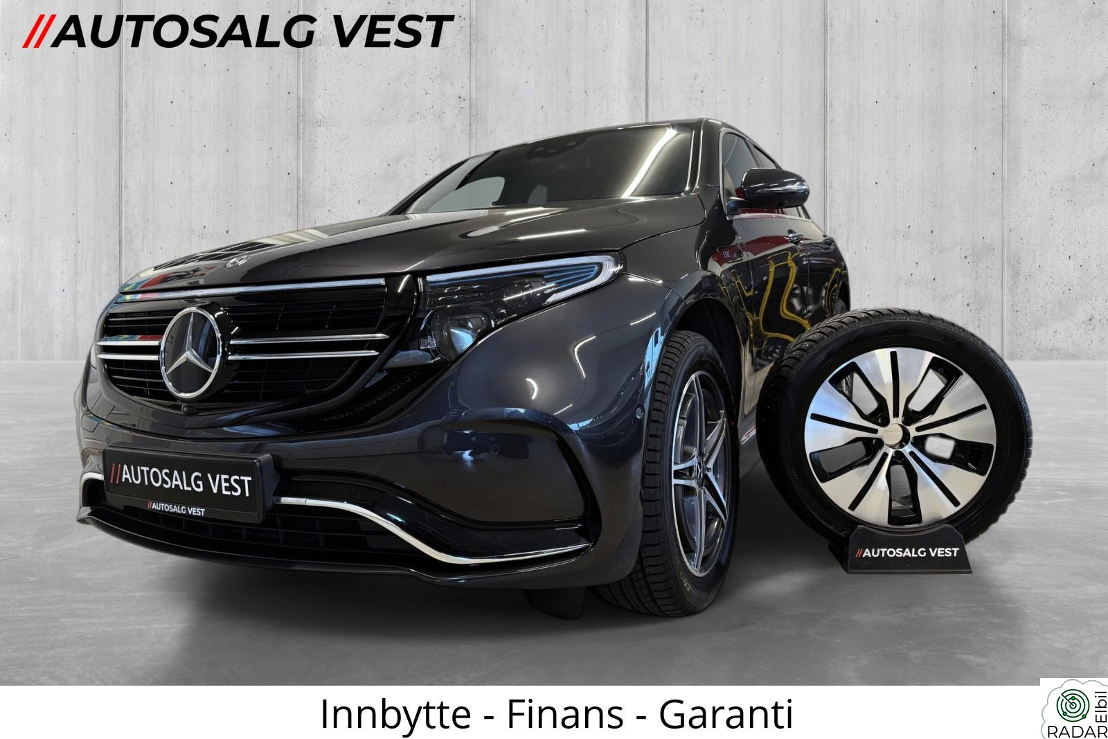 MERCEDES-BENZ EQC 400 4MATIC 400 4Matic 2x AMG/Burmester/Krok/Luft/360/Pano/BLIS