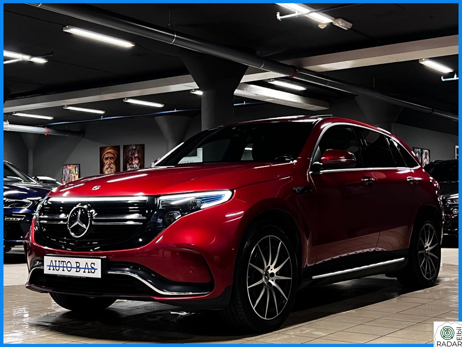 MERCEDES-BENZ EQC 400 4MATIC AMG-Skinn-360Kam-H.feste-Distr+-Burmester-Takluke