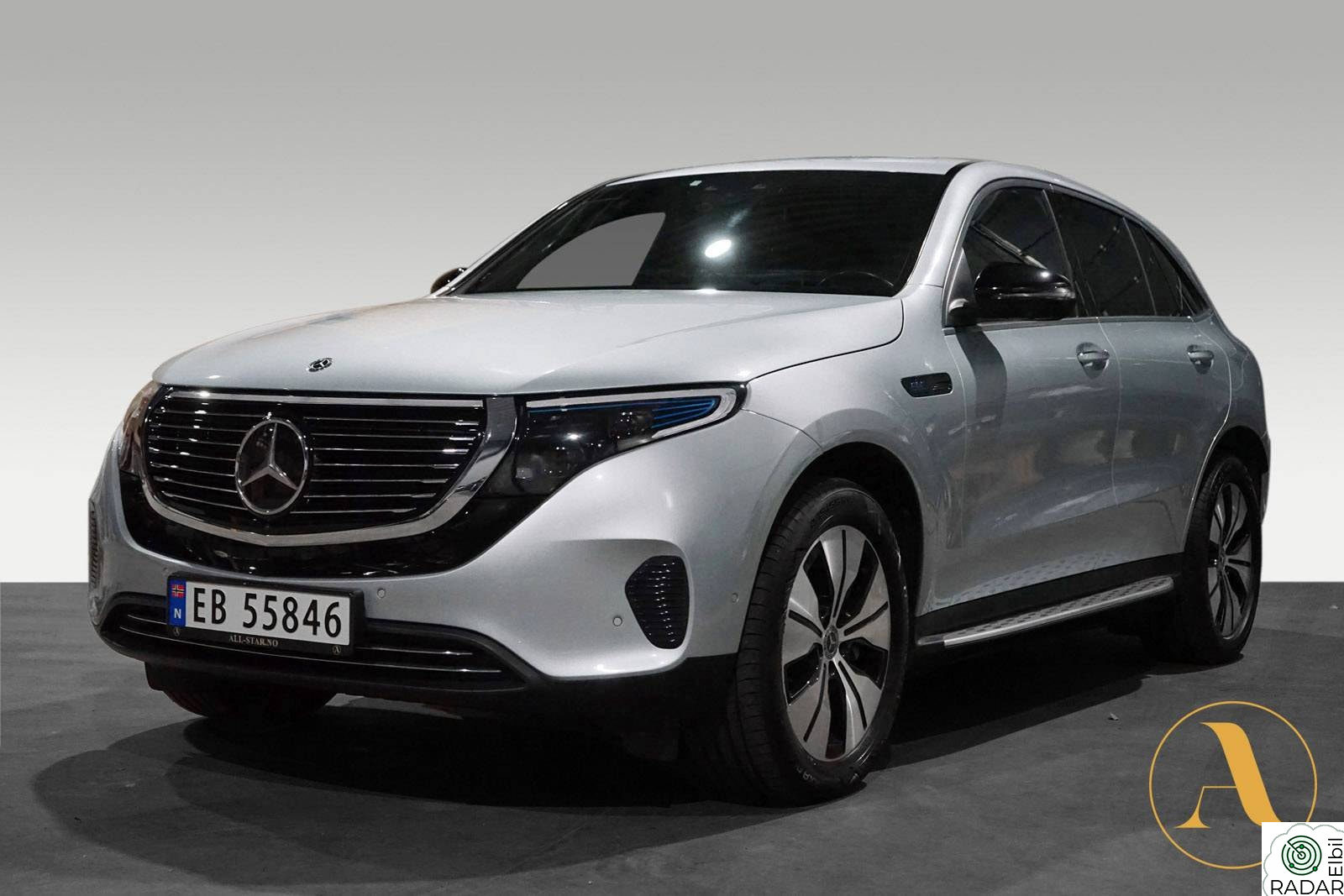MERCEDES-BENZ EQC 400 4MATIC 400 4MATIC MASSASJE/BURMESTER/SOLTAK/360/H.FESTE/ACC