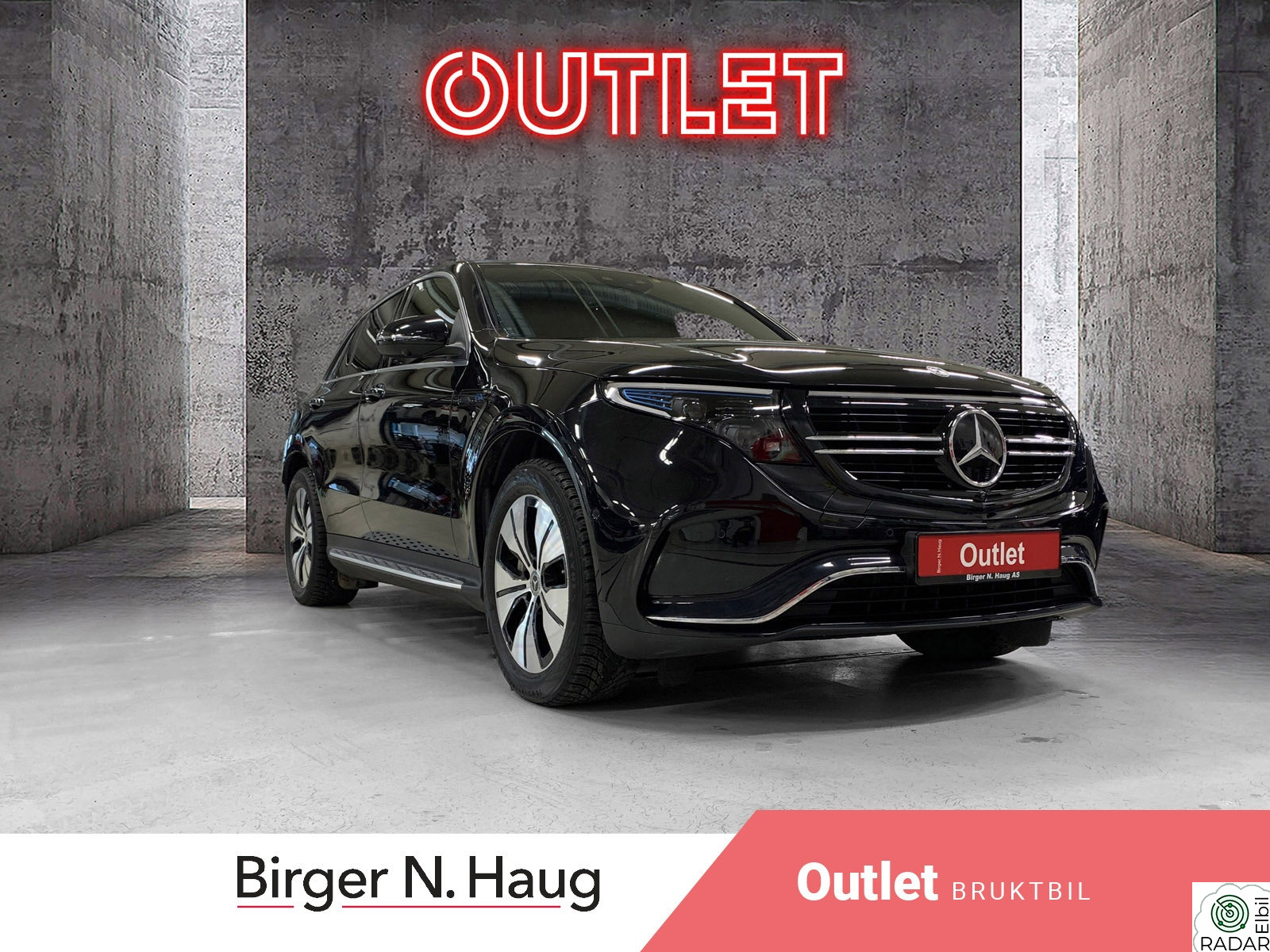 MERCEDES-BENZ EQC 400 4MATIC 400 4MATIC AMG Edition OUTLET | HELT RÅ EQC ANKOMMET!