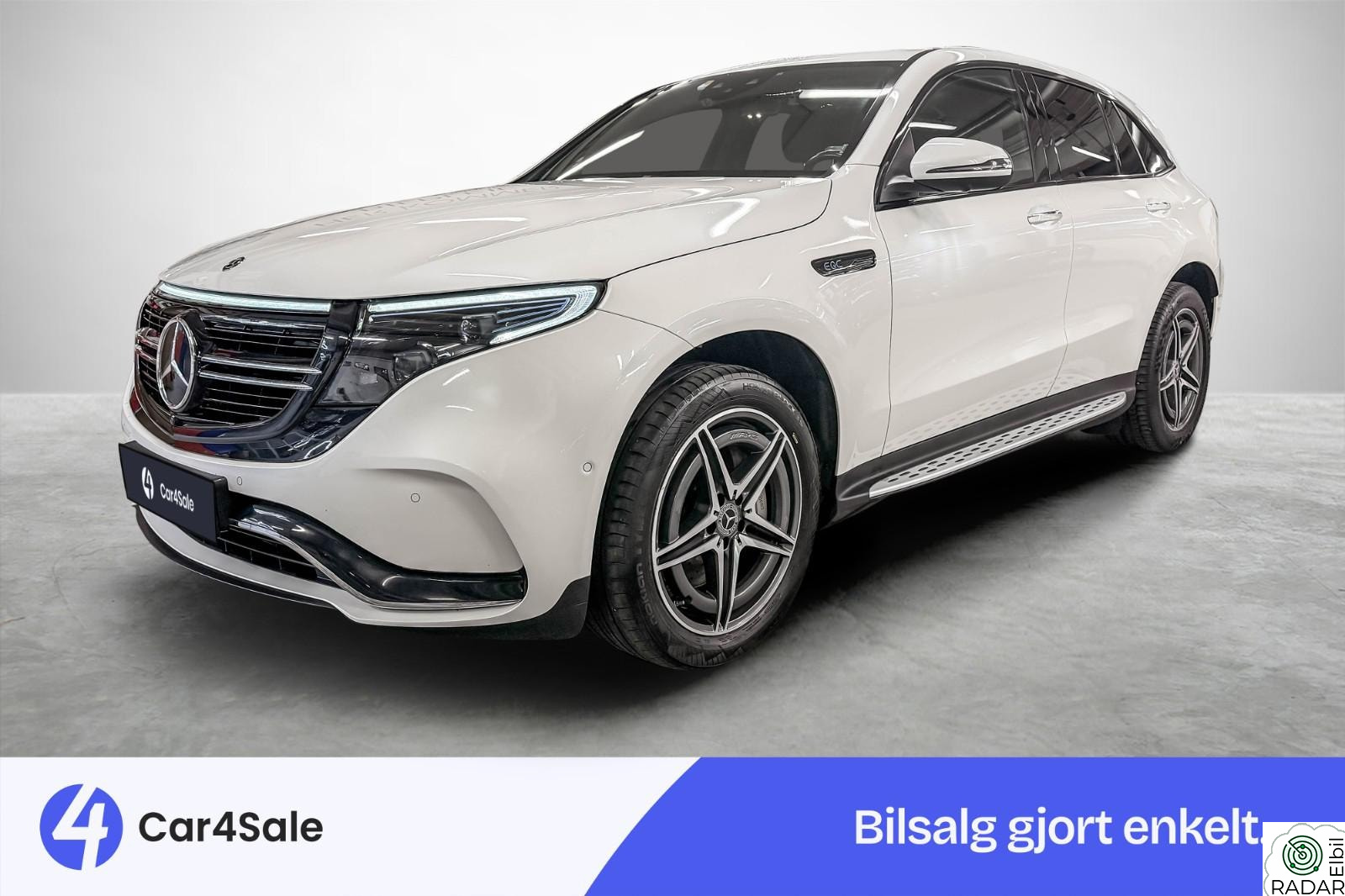 MERCEDES-BENZ EQC 400 4MATIC 4MATIC 2*AMG / HUD / 360kam / Soltak / Krok/ Burmester