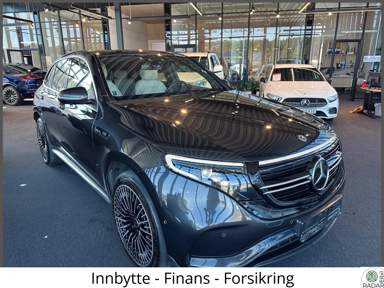 MERCEDES-BENZ EQC 400 4MATIC 400E/ 4-MATIC/ AMG/ BURMESTER/ HUD/ TAKLUKE/ KROK/+++