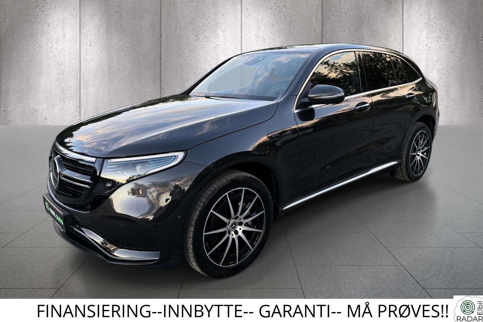 MERCEDES-BENZ EQC 400 4MATIC 4MATIC/ 2X AMG/1 EIER/1ÅR GARANTI /PANORAMA /KROK/NY EU