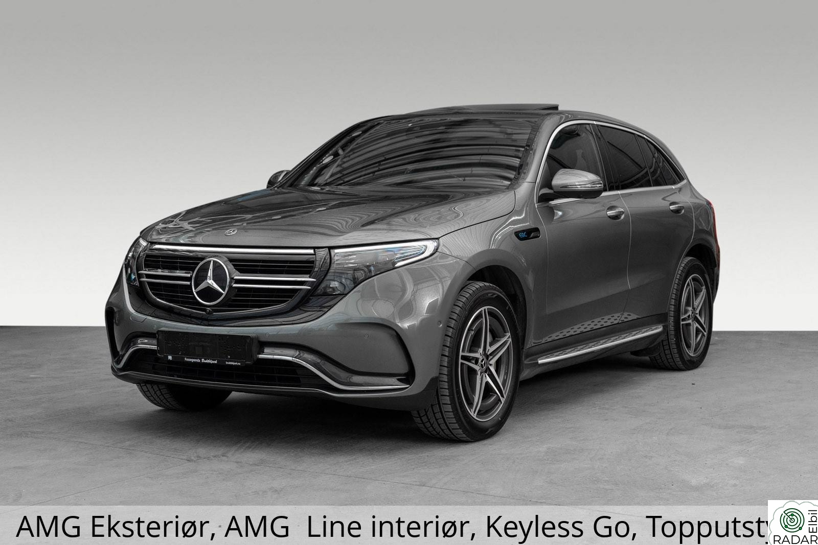 MERCEDES-BENZ EQC 400 4MATIC 4MATIC KROK/HUD/AMG/BURMESTER ,SOLTAK ,HEAD UP