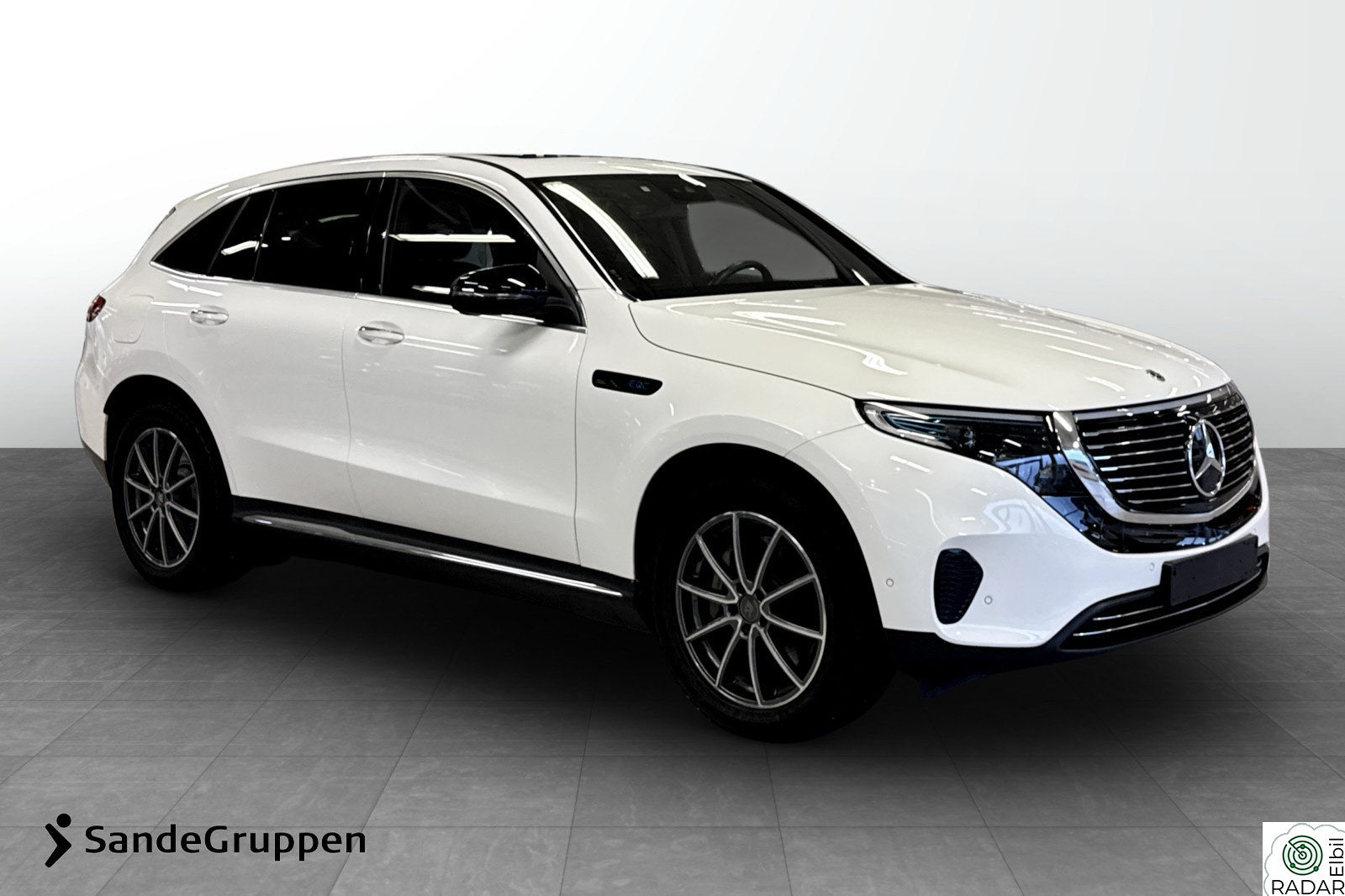 MERCEDES-BENZ EQC 400 4MATIC 400 4MATIC Strøken, L-klar, H.feste