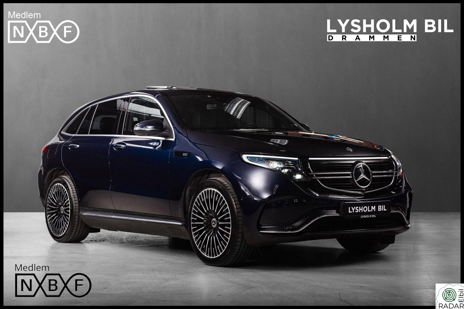 MERCEDES-BENZ EQC 400 4MATIC 400 4Matic AMG/PremiumPlus/Burmester/Soltak/Krok/HeadUp