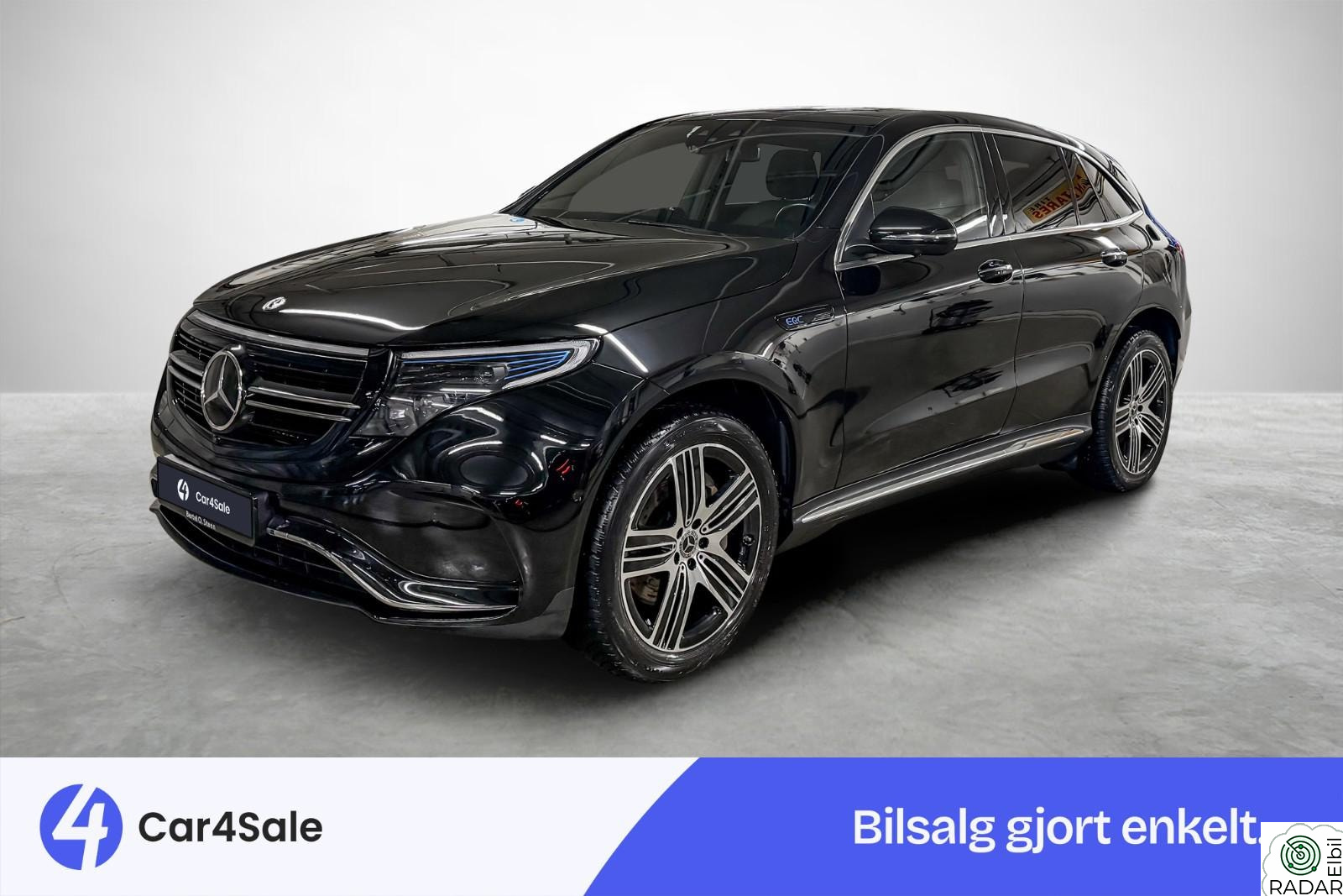 MERCEDES-BENZ EQC 400 4MATIC 2*AMG / Burmester / HUD / Soltak/ Krok/ Massasje/ Skinn