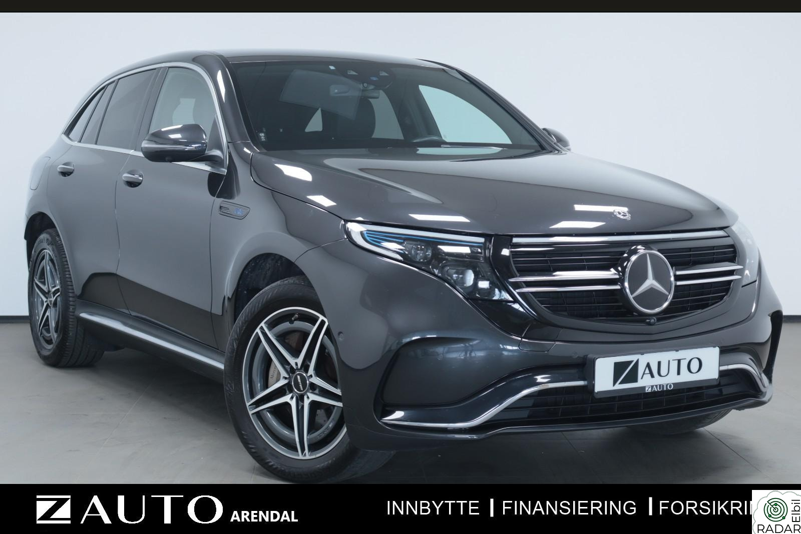 MERCEDES-BENZ EQC 400 4MATIC 400 4MATIC 2XAMG/ACC/NAVI/360/KEYLESS/LED/KROK/FSH25