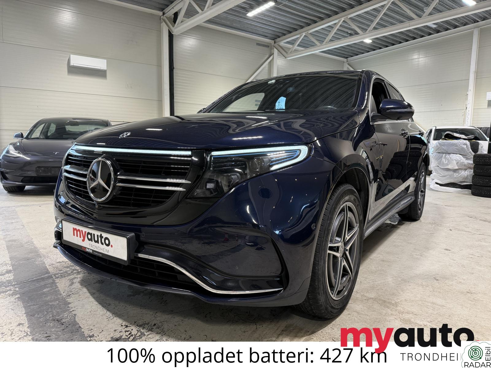 MERCEDES-BENZ EQC 400 4MATIC 408Hk/AMG/4X4/LED/ACC/Krok ++
