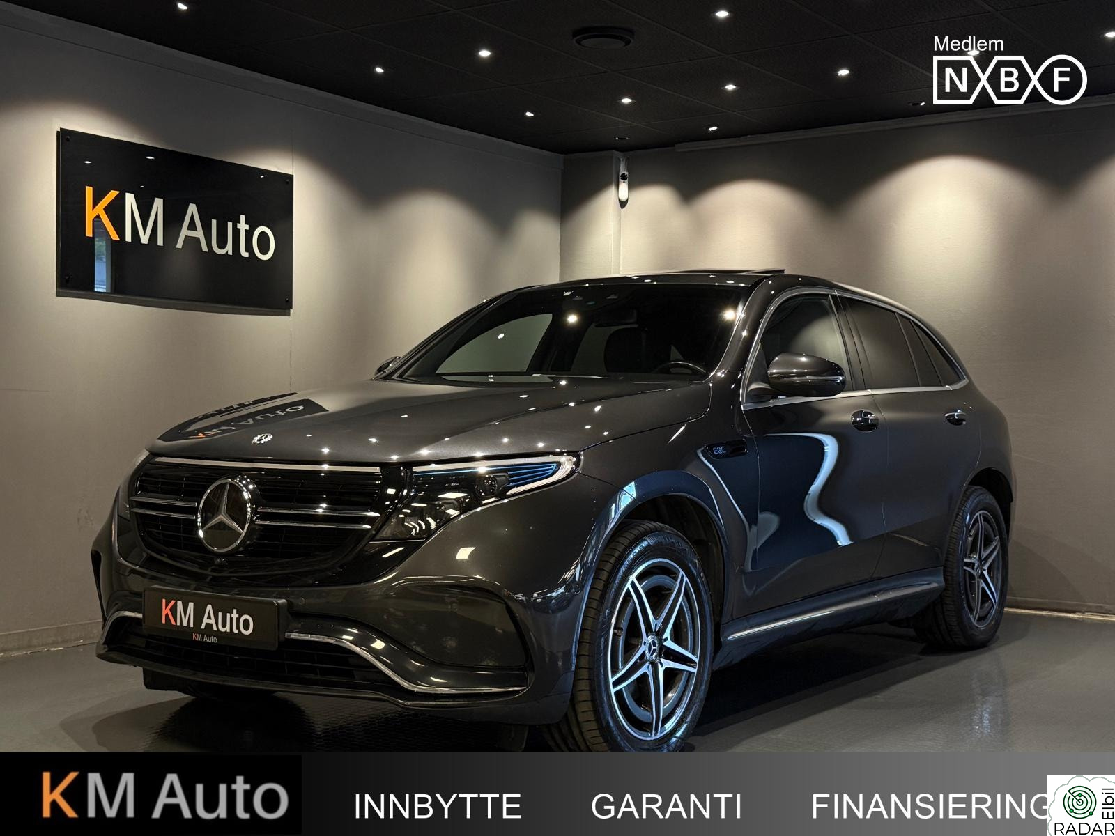 MERCEDES-BENZ EQC 400 4MATIC 4MATIC AMG/ACC/SOLTAK/BURMESTER/360-KAMERA/KROK+