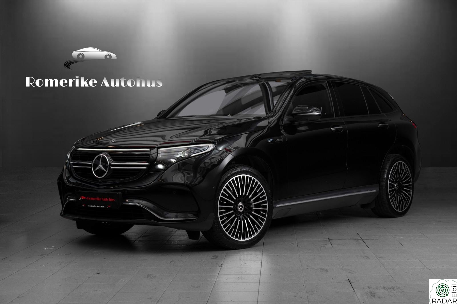 MERCEDES-BENZ EQC 400 4MATIC 4M 2xAMG // Burmester, Soltak, HeadUp, Memory, 21"+++