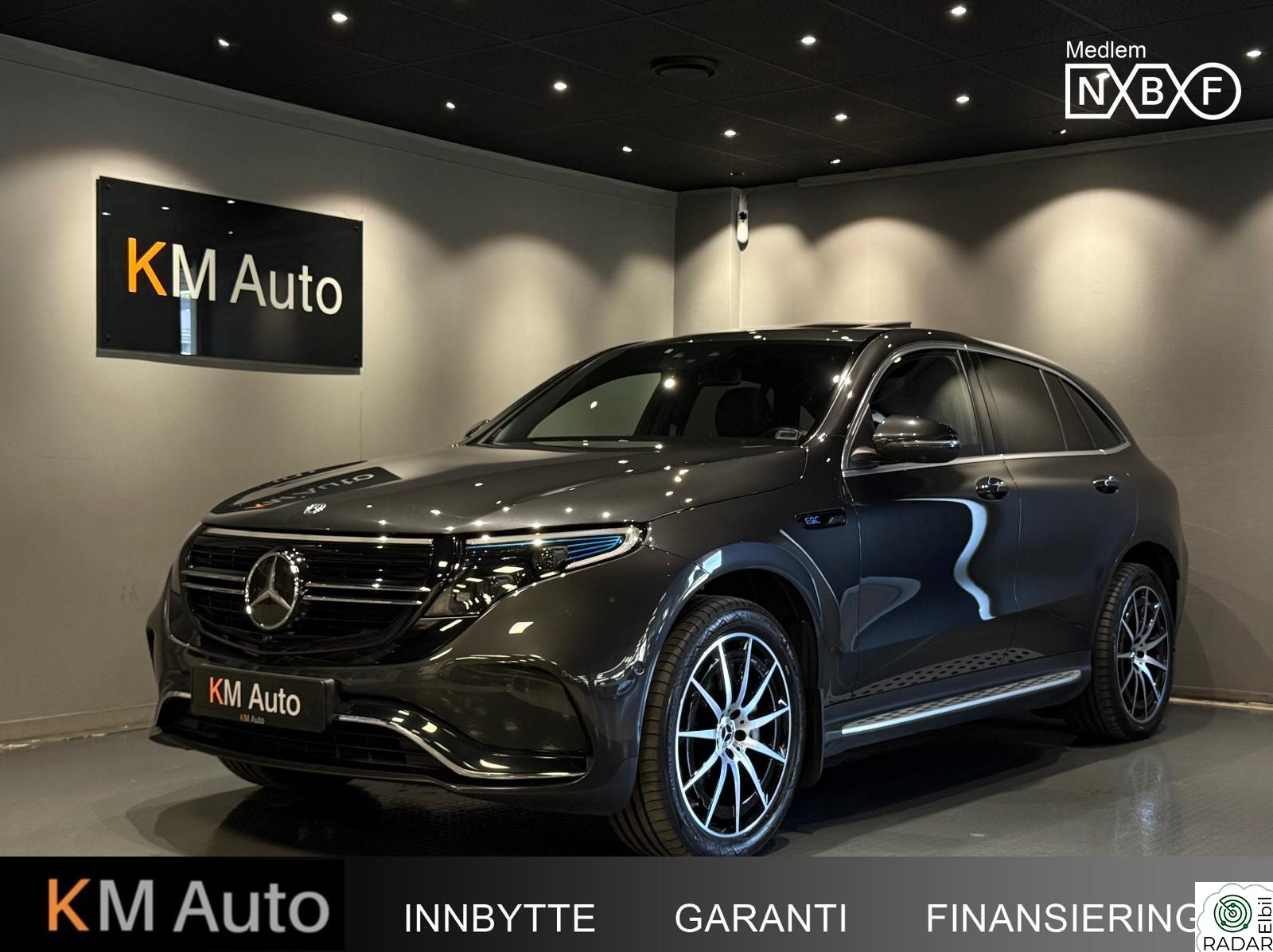 MERCEDES-BENZ EQC 400 4MATIC 400 4MATIC AMG/ACC/HUD/PANO/BURMESTER/360-CAM/KROK+