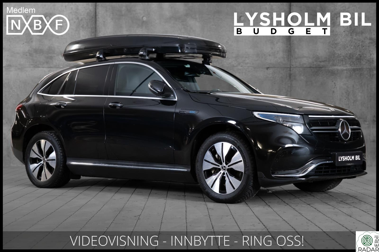 MERCEDES-BENZ EQC 400 4MATIC 400 4MATIC/2x AMG/Hengerfeste/ACC/Led/Skinn