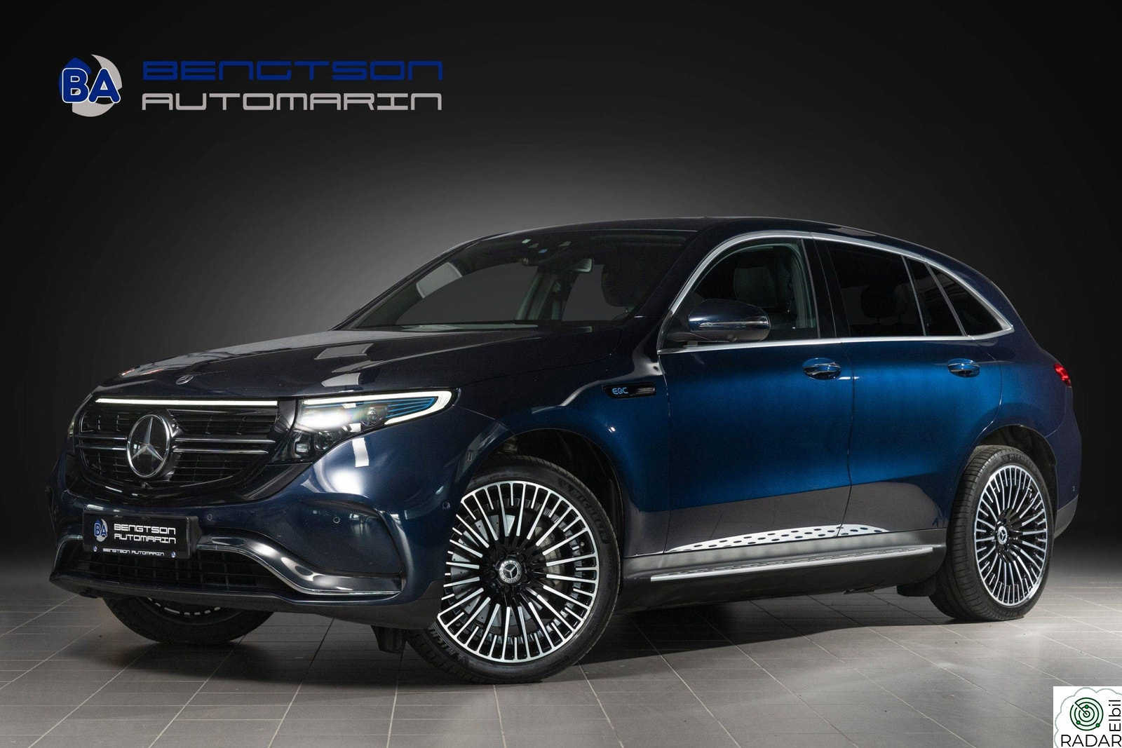 MERCEDES-BENZ EQC 400 4MATIC AMG|BURMESTER|SOLTAK|HEADUP|NYTT BATTERI|KROK|ACC|DAB